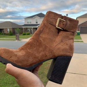 a.n.a Faux Suede Booties